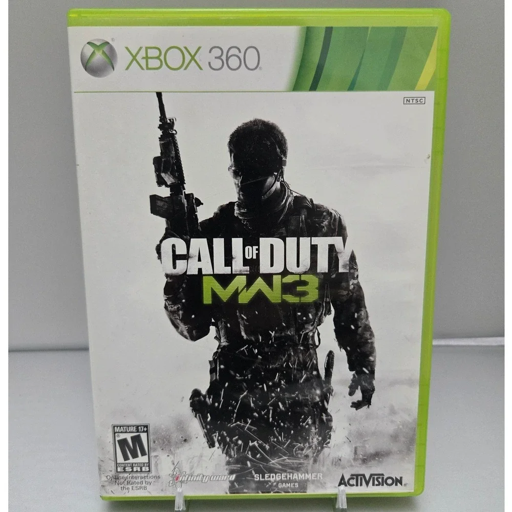 Call of Duty Ghosts & COD Modern Warfare 3 Bundle‎ - Xbox360 - 2 Games Tested